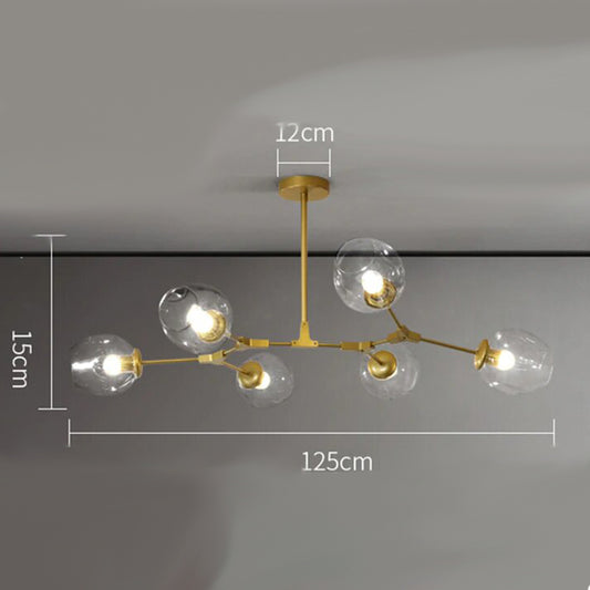 Lustre En Verre Transparent <br> Trasparente