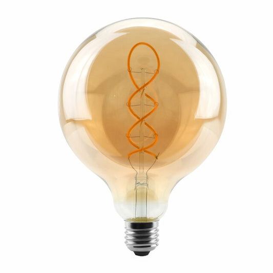 Ampoule LED G125 Filament <br> Culot E27 (Ambrée)