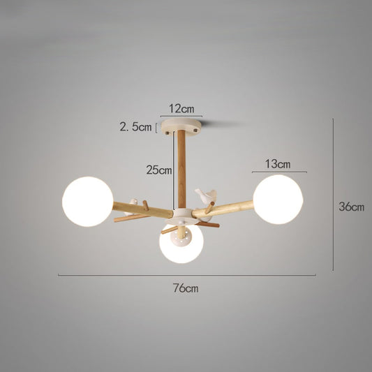 Lustre Avec Oiseaux <br> Uccelli