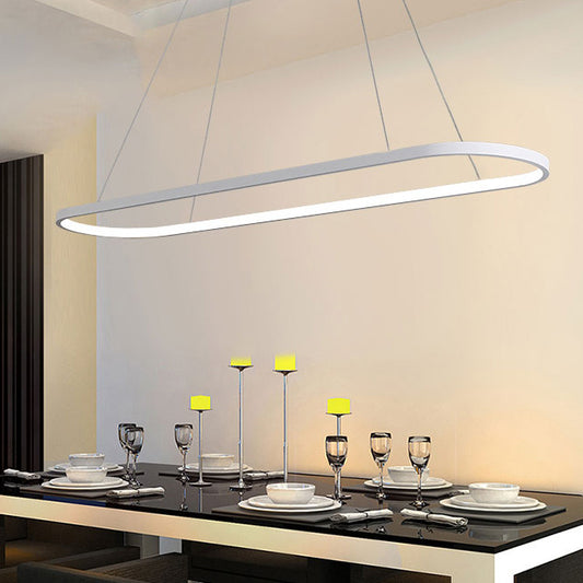 Lustre Blanc Salle à Manger <br> Concavo