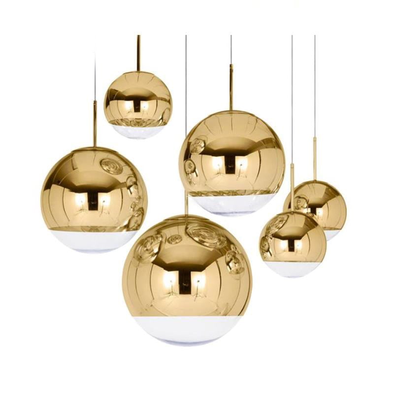 Lustre Boule Dorée <br> Splendido