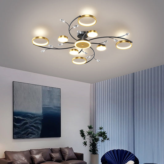 Lustre Cristal Contemporain <br> Primavera