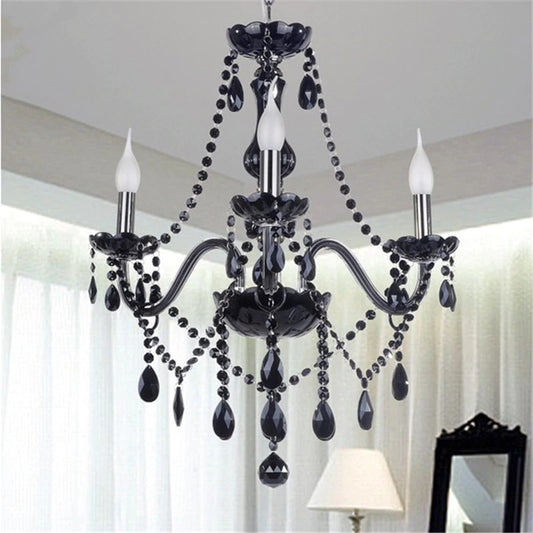 Lustre Cristal Noir <br> Scuro