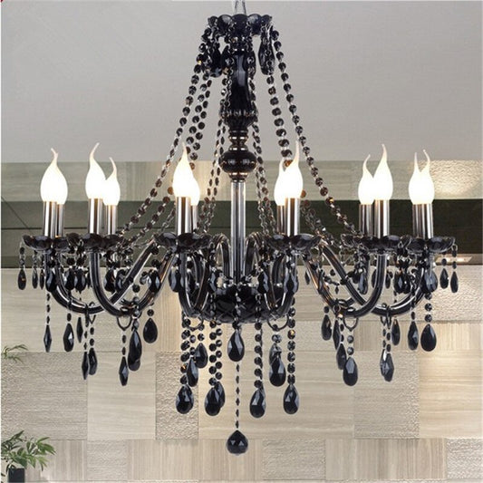 Lustre Cristal Noir <br> Scuro