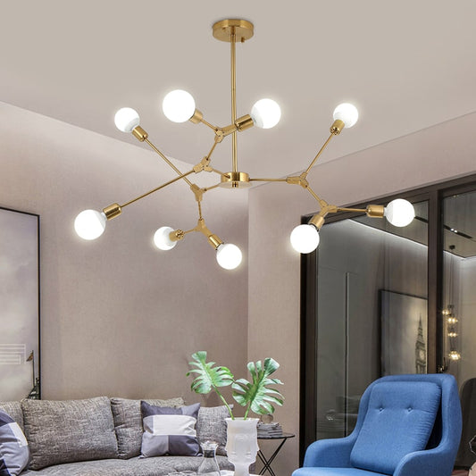 Lustre Doré Design <br> Platino