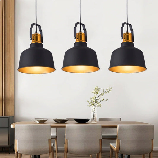 Lustre Industriel Rond <br> Campanello