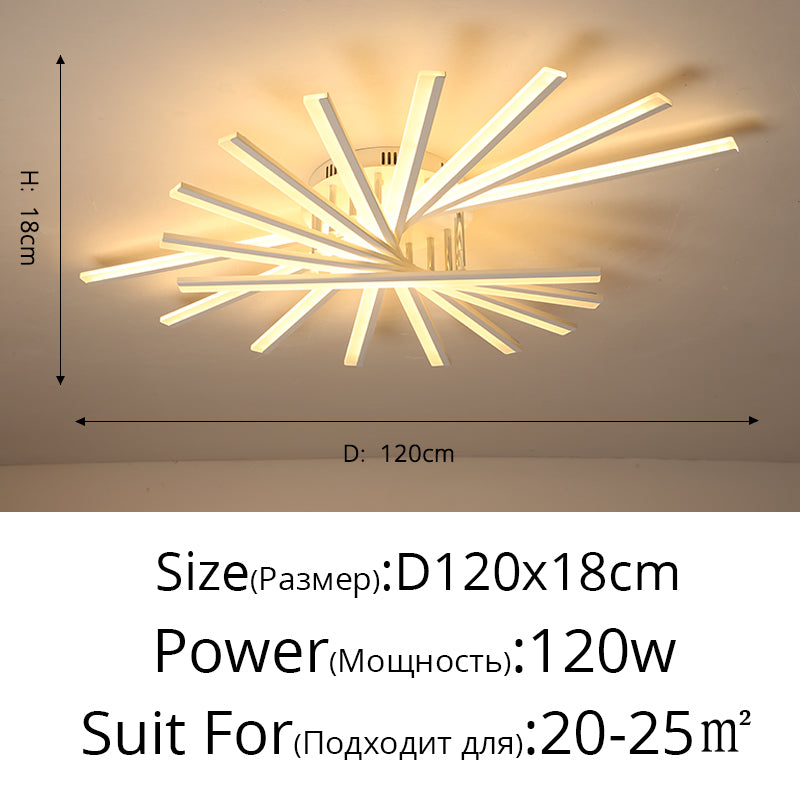 Lustre Led Design Moderne <br> Asprido