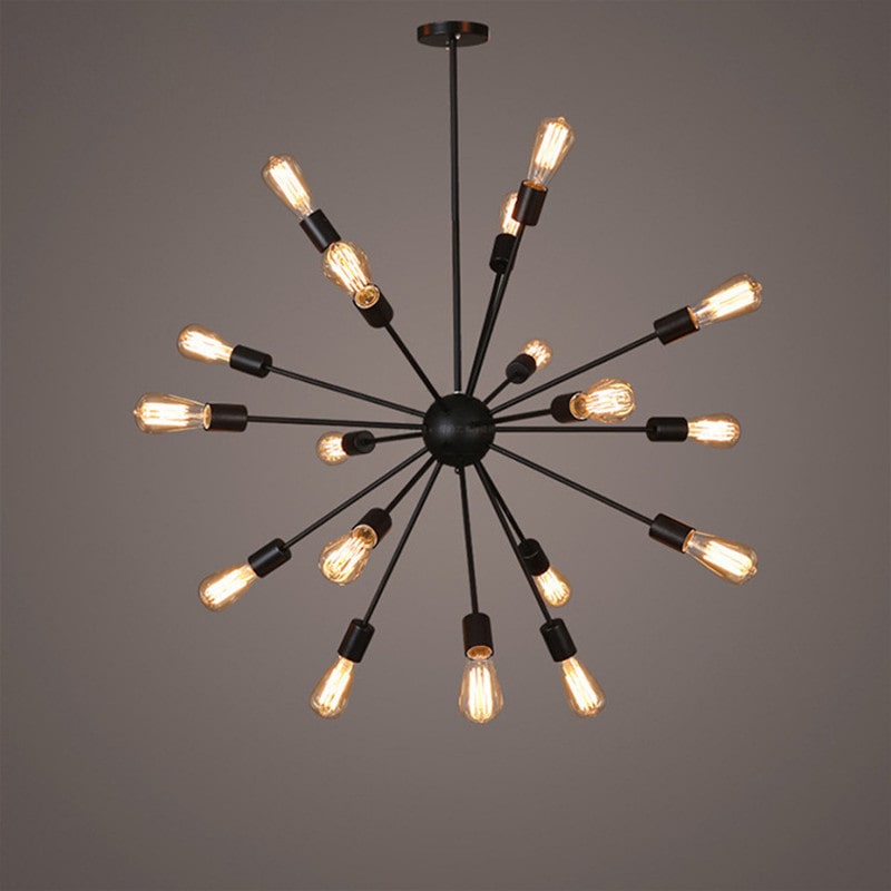 Lustre Noir Vintage <br> Esploso