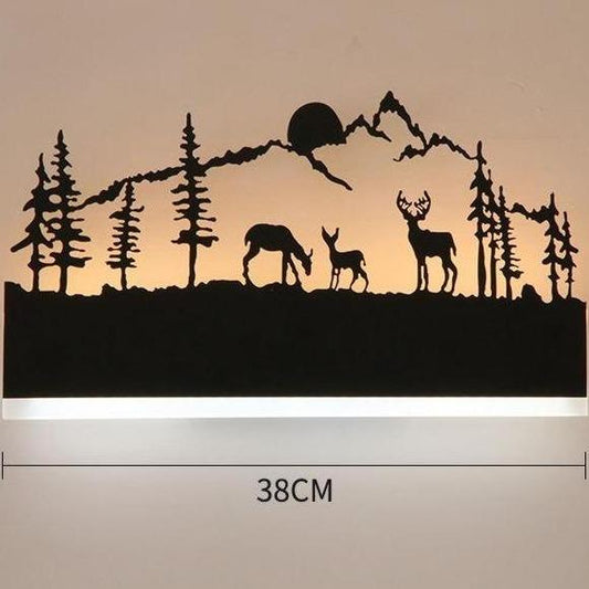 Applique Déco Montagne