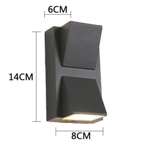 Applique Murale Extérieur Noir