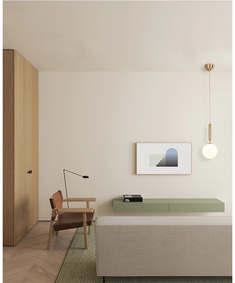 Lustre Boule Chambre <br> Bollicina
