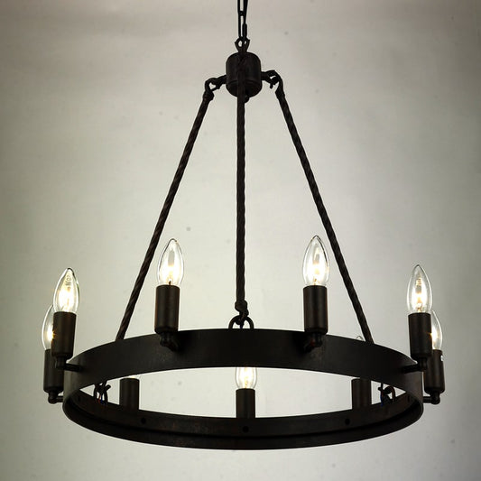 Lustre fer forgé <br> Vecchio