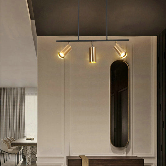 Lustre Noir Et Doré <br> Duo