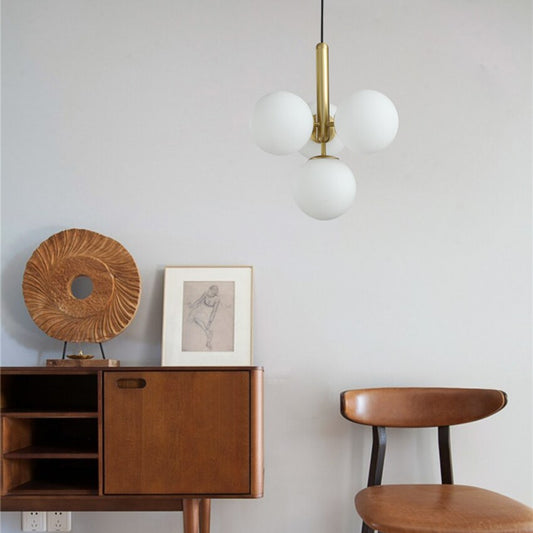 Lustre Boule Laiton <br> Molecolare
