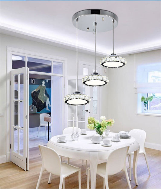 Lustre Cristal Moderne Pas Cher <br> Targa
