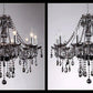 Lustre Cristal Noir <br> Scuro