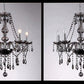 Lustre Cristal Noir <br> Scuro