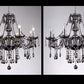 Lustre Cristal Noir <br> Scuro