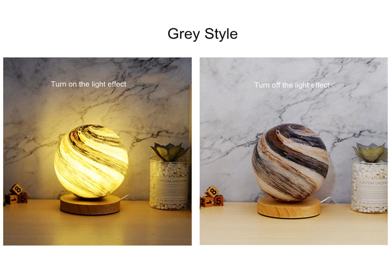 Lampe De Chevet Globe Stellar