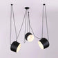 Lustre Noir En Fer <br> Esteso