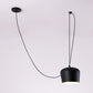 Lustre Noir En Fer <br> Esteso