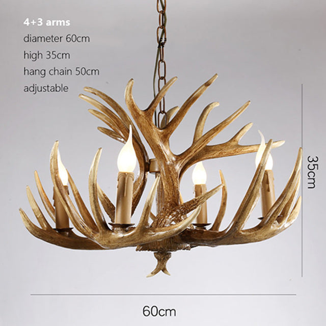 Lustre Corne De Cerf <br> Corno