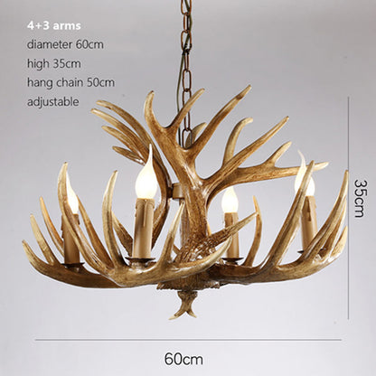 Lustre Corne De Cerf <br> Corno