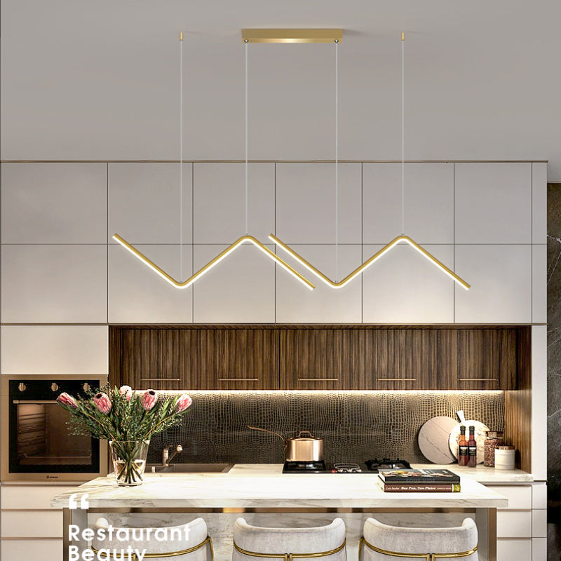 Lustre Minimaliste Moderne <br> Virgola