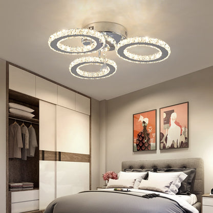 Lustre Moderne Chrome <br> Cromo