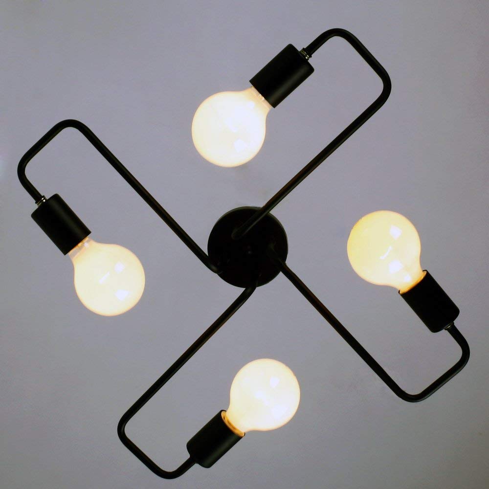 Lustre Plafond Moderne <br> Quattro