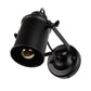 Applique Murale Industrielle Noire